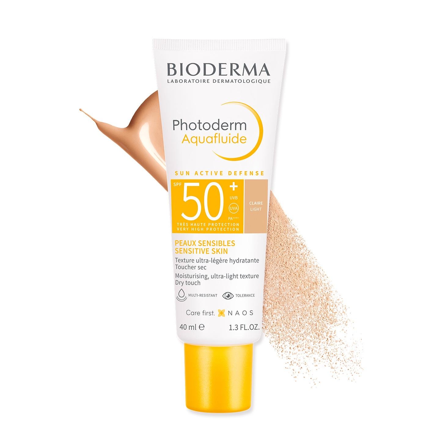 BIODERMA Photoderm Aquafluid MAX tinted SPF 50+ 40 ML واقي شمس اكوا فلويد بلون