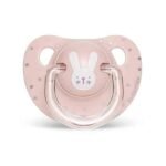 SUAVINEX EVO ANA SOOTHER 0-6M RABBIT PK سوافينكس لهاية اناتوميكال  0/6 ارنب زهرية