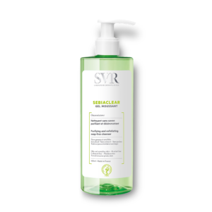 SVR SEBIA CLEAR GEL MOUSSANT 400ML غسول لتنقية وتقشير البشرة