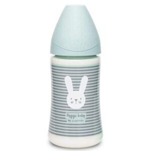 SUAVINEX FEEDING BOT 270 PA 3P WHISKERS GR سوافينكس رضاعة 270مل ثلاث اوضاع ارنب مخطط خضراء