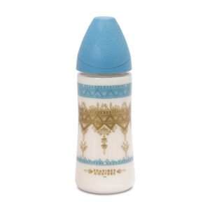 SUAVINEX PREMIUM COUTURE FEEDING BOTTLE FLOW L 360ml Blue