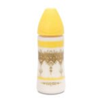 SUAVINEX PREMIUM COUTURE FEEDING BOTTLE FLOW L 360ml Yellow