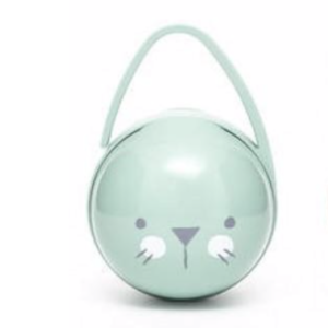 SUAVINEX DUO SOOTHER HOLDER HYGGY GREEN سوافينكس حافظة لهاية خضراء