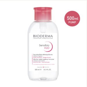 BIODERMA SENSIBIO H2O 500 ML PUMP سينسيبيو مزيل المكياج