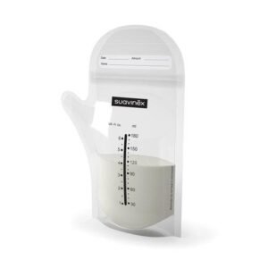 SUAVINEX BREAST MILK STORAGE BAG WITH ZIP CLOSURE