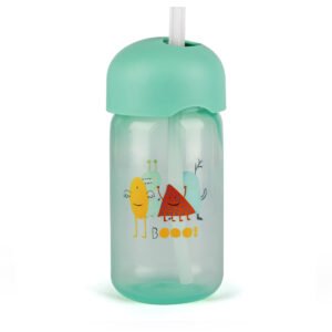 SUAVINEX STRAW TRAINER BOTTLE 340ML +18M Green