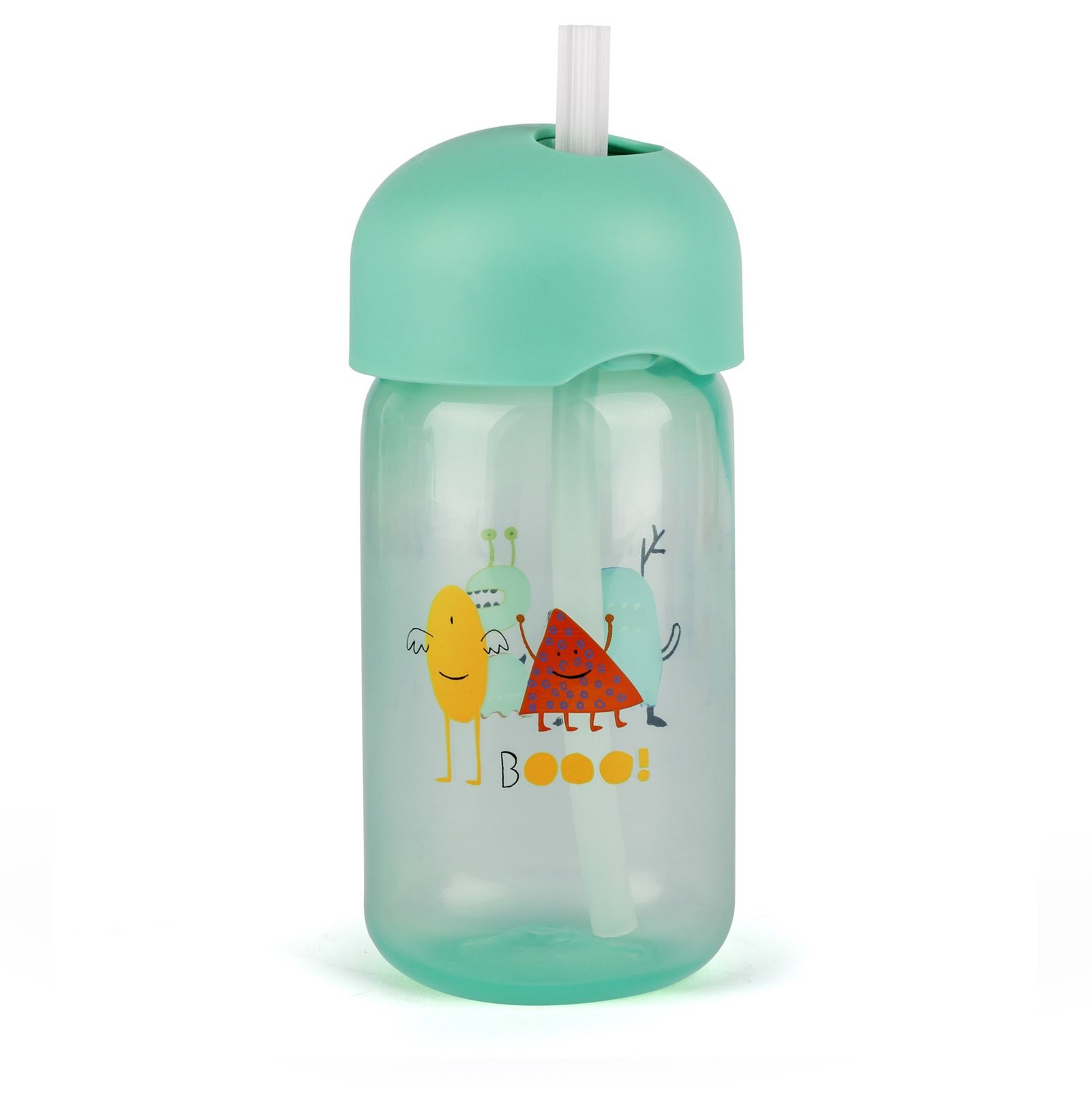 SUAVINEX STRAW TRAINER BOTTLE 340ML +18M Green