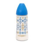 SUAVINEX PREMIUM COUTURE FEEDING BOTTLE FLOW L 360ml Dark Blue