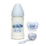 SUAVINEX ROSE & BLEU SET 0-6M BLUE