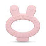 SUAVINEX BUNNY SILICONE TEETHER PINK