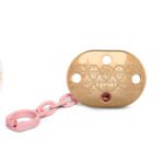 SUAVINEX COUTURE SOOTHER CLIP Pink