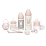 SUAVINEX WELCOME BABY SET PK سوافينكس مجموعة ترحيب الطفل زهري