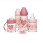 SUAVINEX MY FIRST SET PACK INFINITE LOVE PINK سوافينكس مجموعتي الاولى قلوب زهرية