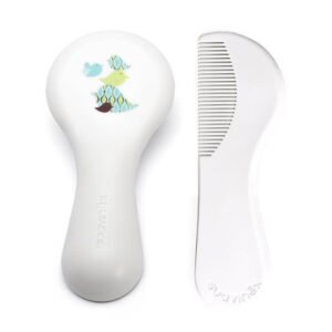 SUAVINEX BRUSH AND COMB WHITE