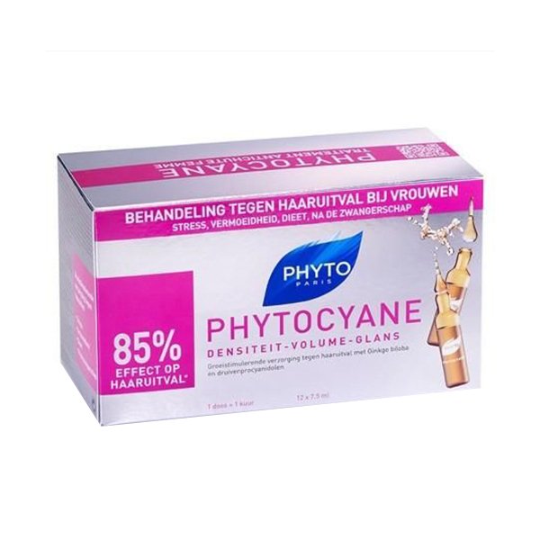 PHYTOCYANE TREATMENT AMPOULES (12) x 7.5mL WOMEN