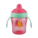 SUAVINEX LEARNING CUP WITH HANDLES AND NON-SPILL SPOUT 200ML Purple  سوافينكس كأس تعليم زهرية 200 مل +6اشهر