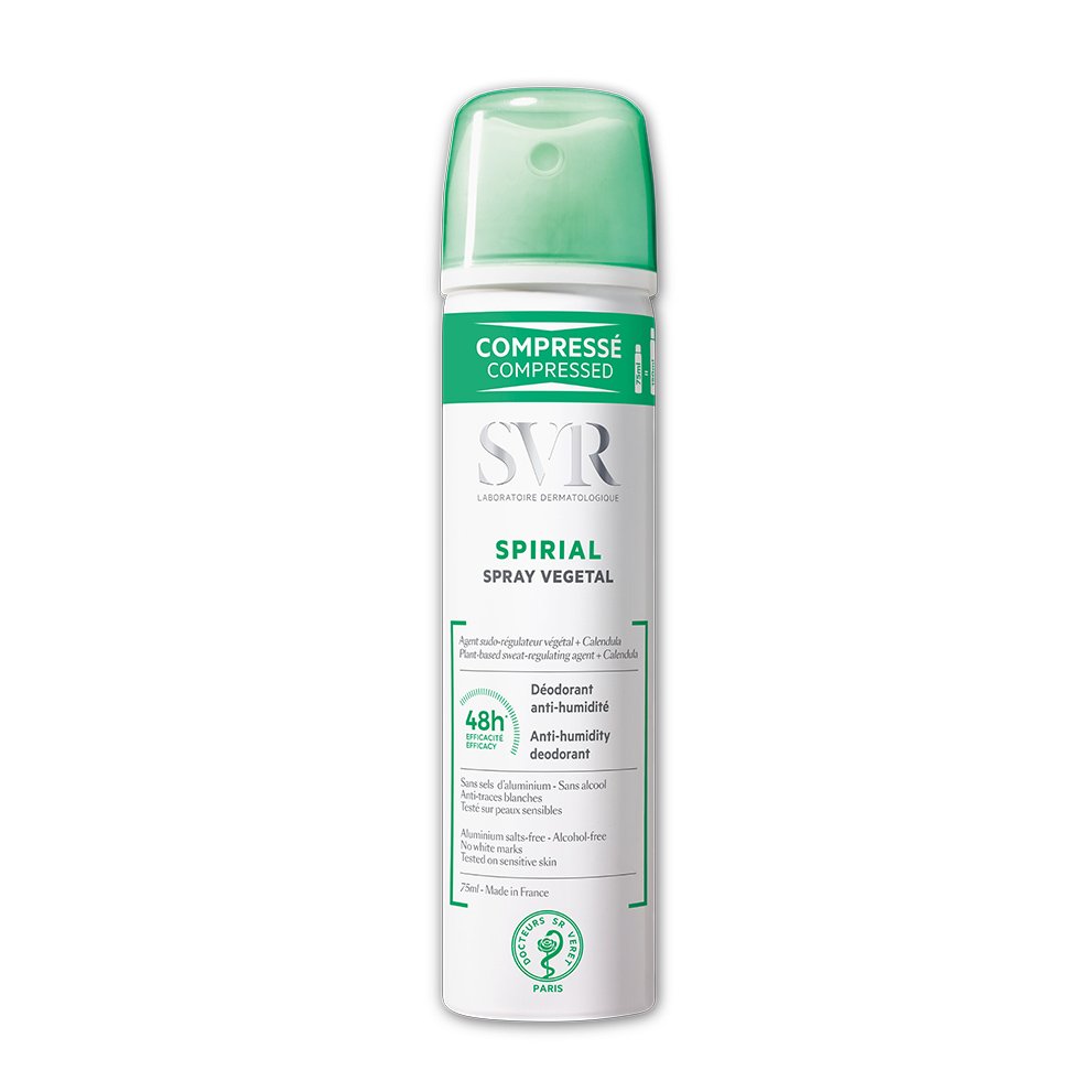 SVR SPIRIAL Spray Végétal Anti-Perspirant Spray 75ml بخاخ مضاد للتعرق