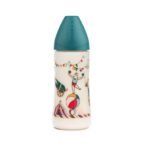 Suavinex - Anatomical Bottle 360ml - Green Circus "Teat 2L Dense Flow" 6m+