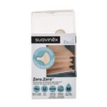 Suavinex Zero Zero Anti-Colic Flow M Silicone Nipple x2