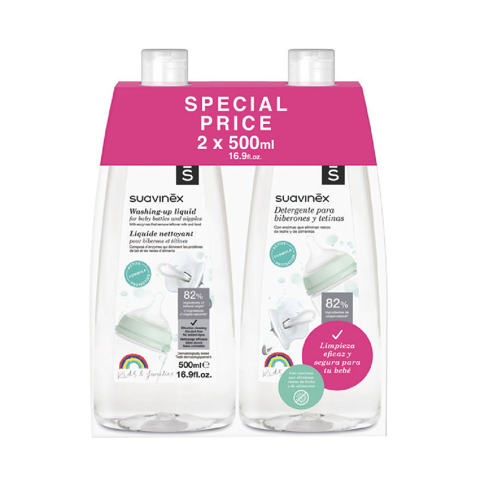 Suavinex 400706 Special Detergent for Baby Bottles and Teats