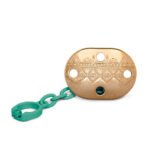 SUAVINEX COUTURE SOOTHER CLIP Green