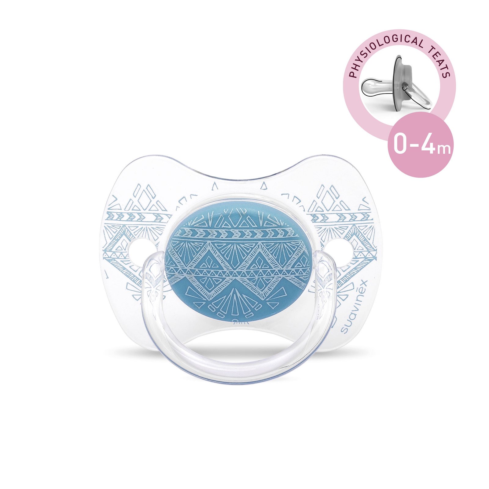 SUAVINEX COUTURE PRE SOOTHER 0-4M Physiological Blue