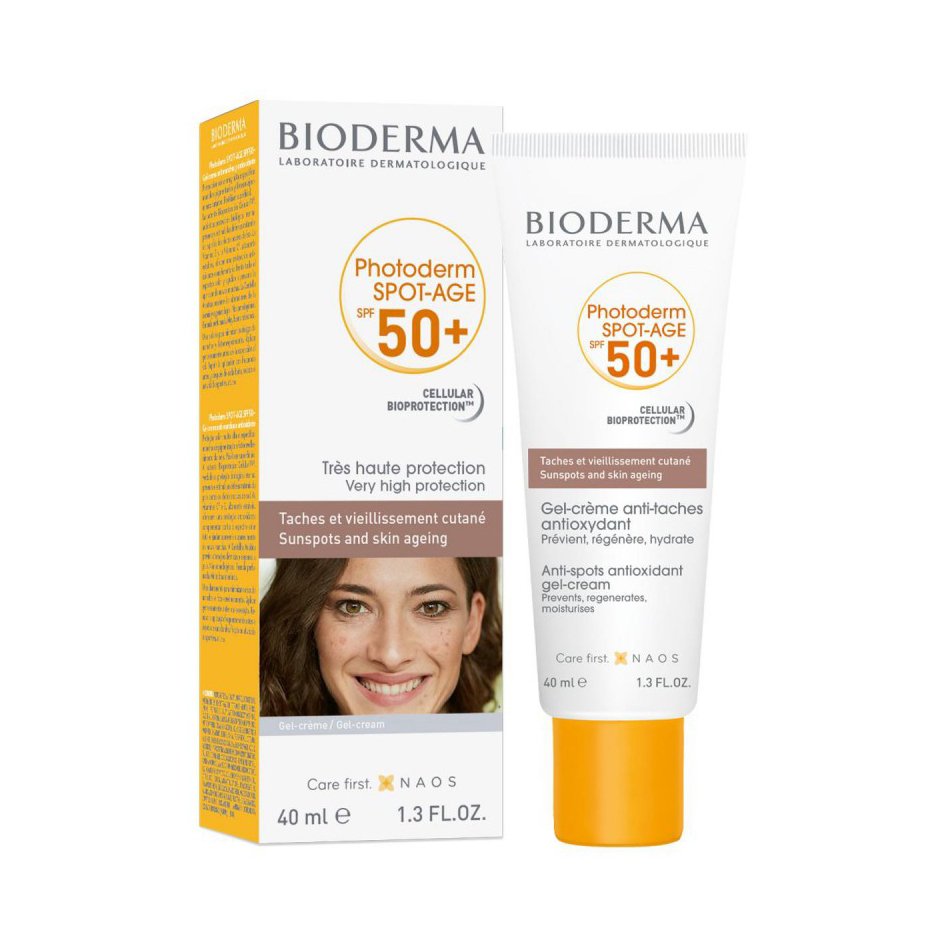 Bioderma Photoderm SPOT-AGE SPF 50+ 40ml واقي شمس مضاد للبقع الداكنة