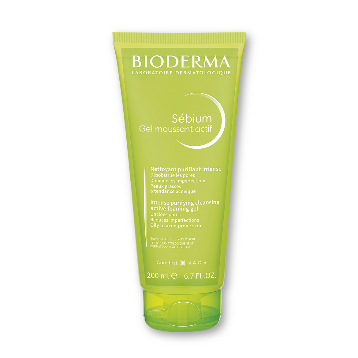 BIODERMA Sébium ACTIVE GEL Moussant 200ml غسول بيوديرما سيبيوم