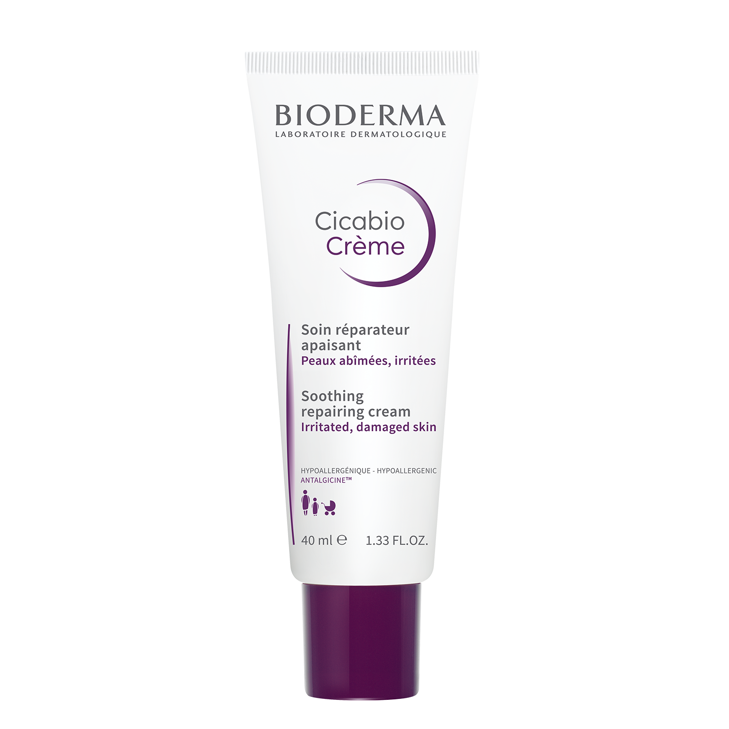 Bioderma cicabio creme 100 ml كريم مرمم ومهدئ للبشرة