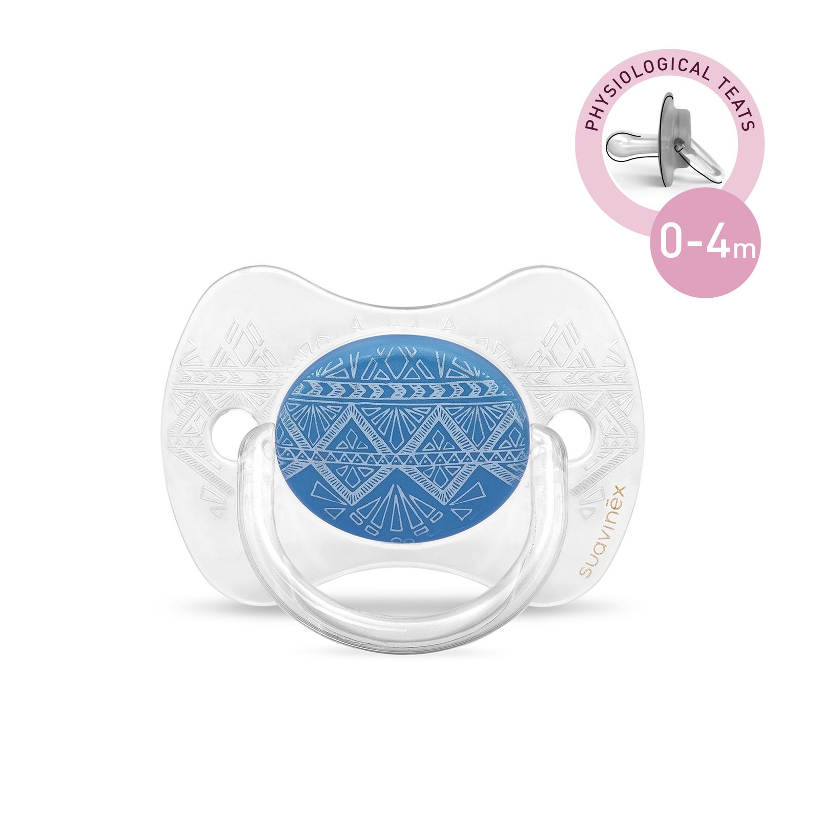 SUAVINEX COUTURE PRE SOOTHER 0-4M Physiological Dark Blue