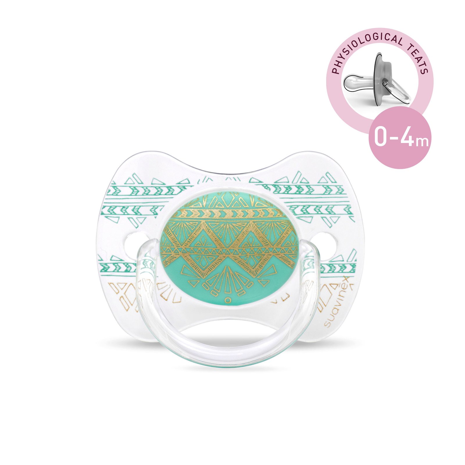 SUAVINEX COUTURE PRE SOOTHER 0-4M Physiological Green