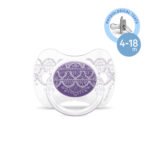 SUAVINEX COUTURE PRE SOOTHER 4-18M Physiological Purple