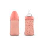 SUAVINEX THE BASICS BOT 270ML CORAL 2U رضاعة سوافينكس بيسك 270 مل كورال * 2