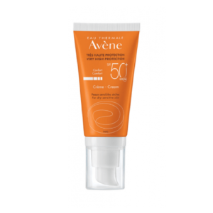 AVENE CREAM SUNSCREEN 50ml واقي شمس للبشرة الجافة الحساسة