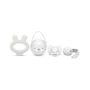 SUAVINEX PREMIUM HYGGE BABY GIFT GY سوافينكس مجموعة بريميوم بيضاء