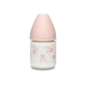 SUAVINEX FEEDING BOT 150 PA SF S RABBIT PK سوافينكس رضاعة 150مل ارنب زهرية