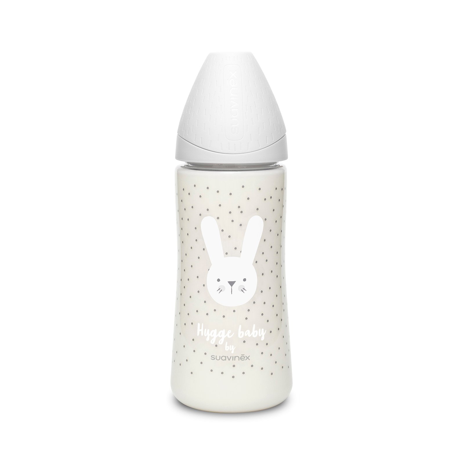 SUAVINEX FEEDING BOT 360 PA PAP S RABBIT GY سوافينكس رضاعة 360مل ارنب بيضاء