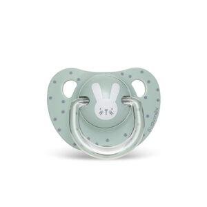 SUAVINEX EVO ANA SOOTHER 0-6M RABBIT GR سوافينكس لهاية اناتوميكال 0/6 ارنب خضراء