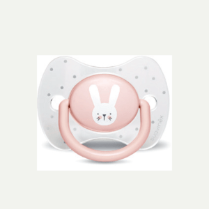 SUAVINEX PREM PHY SOOTHER S 0/6 RABBIT PK سوافينكس لهاية فسيولوجيكال 0/6 ارنب زهري