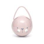 SUAVINEX DUO SOOTHER HOLDER HYGGE PK سوافينكس حافظة لهاية زهرية