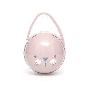 SUAVINEX DUO SOOTHER HOLDER HYGGE PK سوافينكس حافظة لهاية زهرية