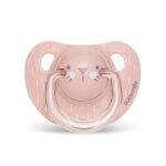 SUAVINEX EVO ANA SOOTHER S 6/18 WHISKERS PK سوافينكس لهاية اناتوميكال  6/18 قطة زهرية