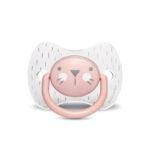 SUAVINEX PREM PHY SOOTHER S 6/18 WHISKERS PK سوافينكس لهاية فسيولوجيكال 6/18 قطة زهرية