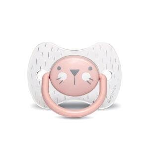 SUAVINEX PREM PHY SOOTHER S 6/18 WHISKERS PK سوافينكس لهاية فسيولوجيكال 6/18 قطة زهرية