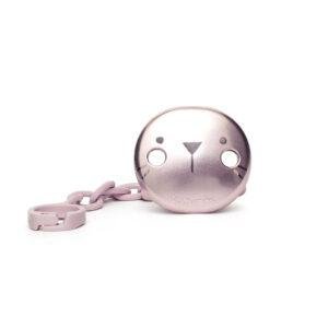 SUAVINEX PREMIUM SOOTHER CHAIN HYGGE PK سوافينكس مشبك لهاية سلسلة زهرية