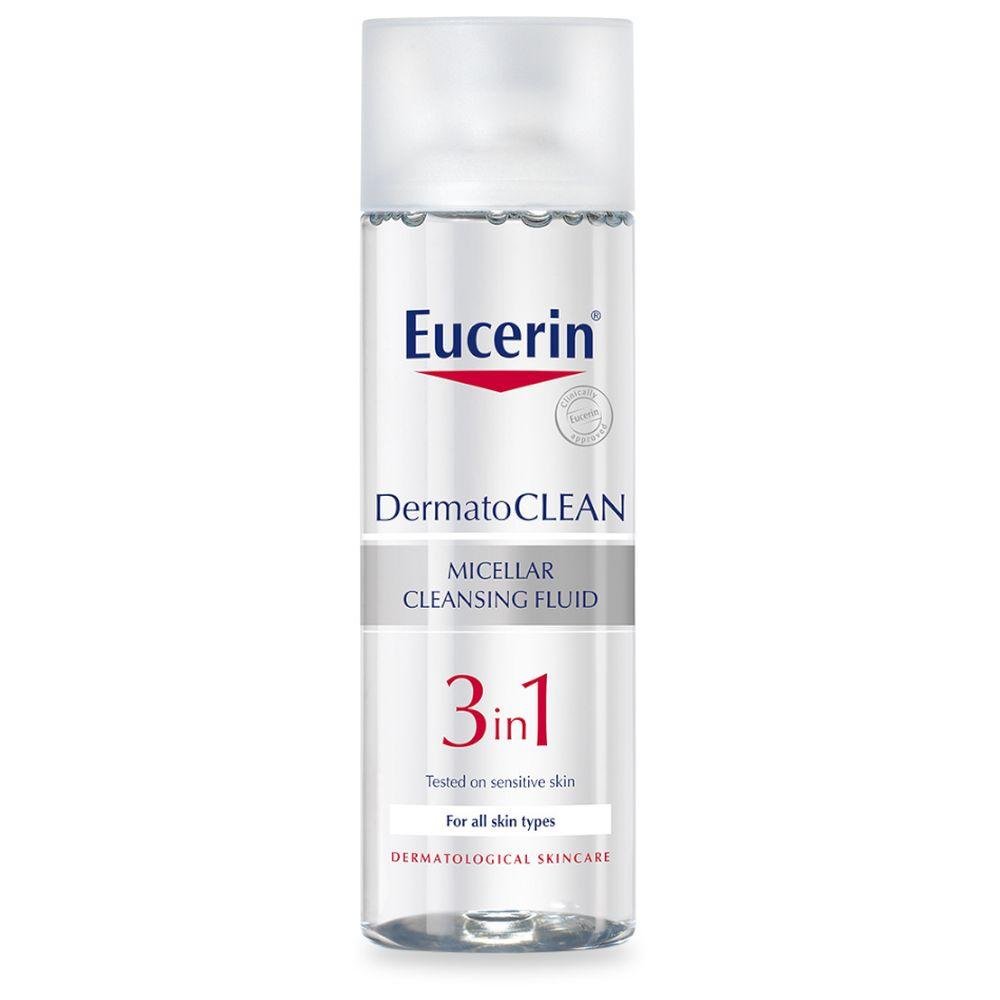 EUCERIN MICELLAR CLEANSING FLUID 3 IN 1 200ML غسول مزيل المكياج 3في1