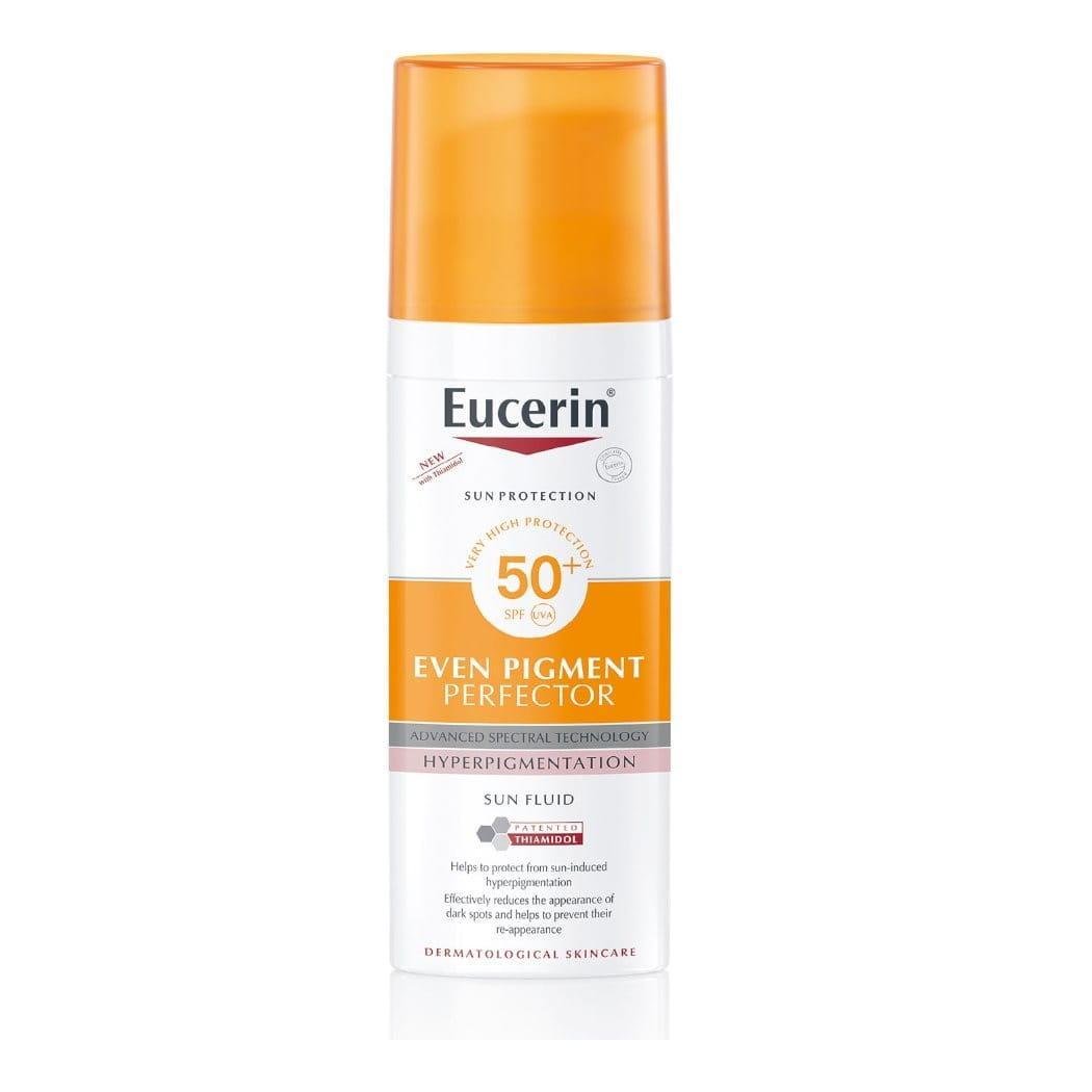 EUCERIN SUN FLUID PIGMENT CONTROL (TINTED) MEDIUM SFP+ 50ML واقي شمس مع لون متوسط